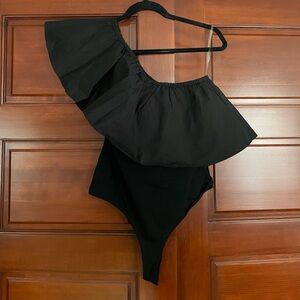 NWOT DO+BE One Shoulder Bodysuit